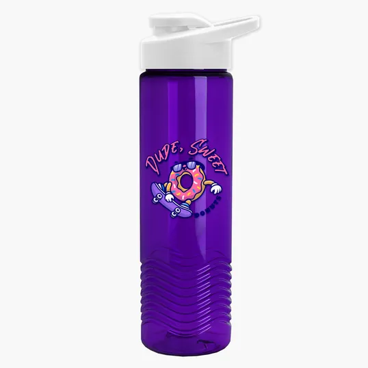 Garyline® Wave Tritan® Bottle with Drink-Thru Lid, 24 oz. — view 208