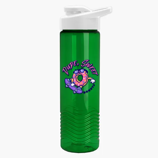 Garyline® Wave Tritan® Bottle with Drink-Thru Lid, 24 oz. — view 202