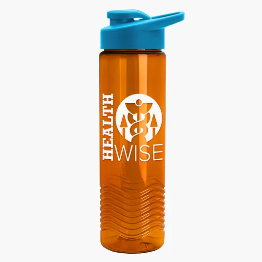 Garyline® Wave Tritan® Bottle with Drink-Thru Lid, 24 oz. — view 225