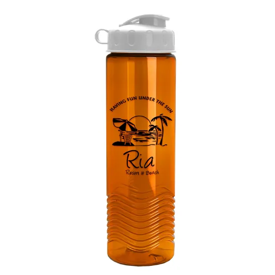 Garyline® Wave Tritan® Bottle with Flip Lid, 24 oz. — view 93