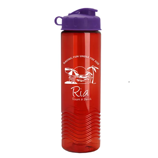 Garyline® Wave Tritan® Bottle with Flip Lid, 24 oz. — view 84