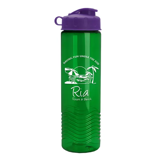 Garyline® Wave Tritan® Bottle with Flip Lid, 24 oz. — view 80