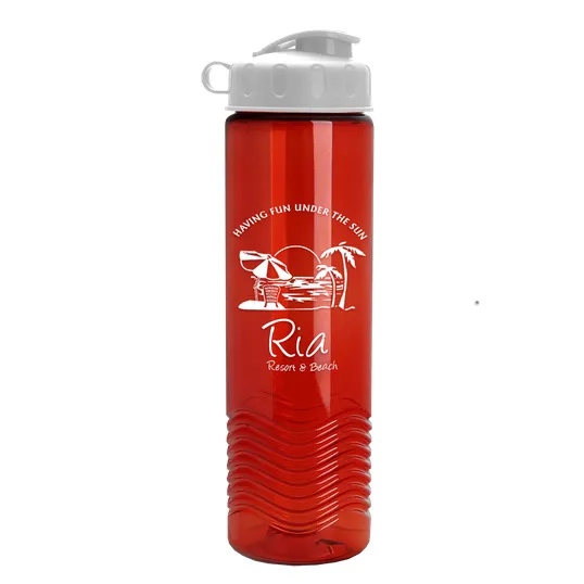 Garyline® Wave Tritan® Bottle with Flip Lid, 24 oz. — view 95