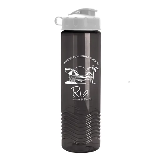 Garyline® Wave Tritan® Bottle with Flip Lid, 24 oz. — view 87