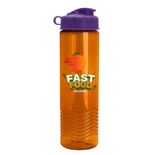 Garyline® Wave Tritan® Bottle with Flip Lid, 24 oz. — view 83