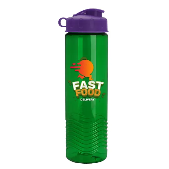 Garyline® Wave Tritan® Bottle with Flip Lid, 24 oz. — view 81