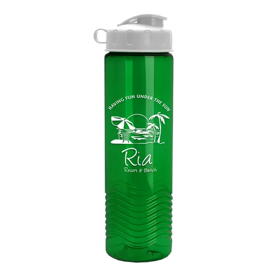Garyline® Wave Tritan® Bottle with Flip Lid, 24 oz. — view 91