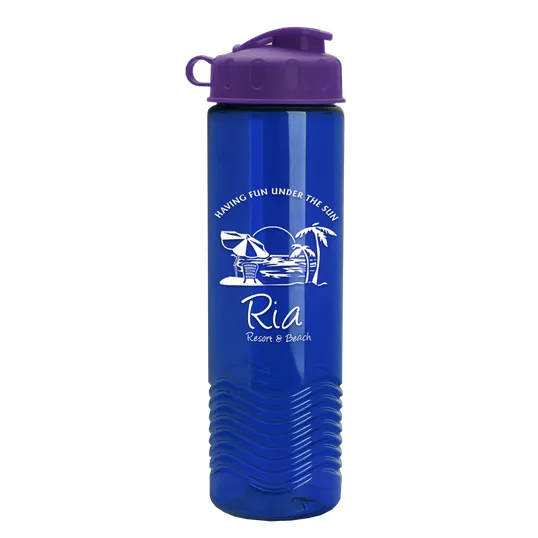 Garyline® Wave Tritan® Bottle with Flip Lid, 24 oz. — view 78