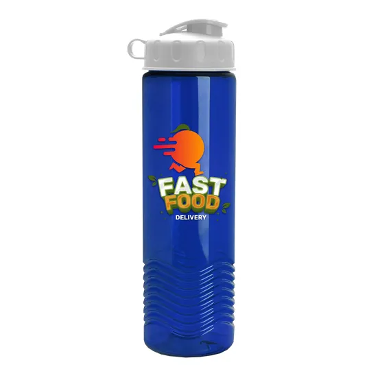 Garyline® Wave Tritan® Bottle with Flip Lid, 24 oz. — view 90