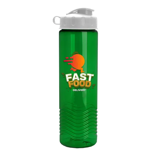 Garyline® Wave Tritan® Bottle with Flip Lid, 24 oz. — view 92