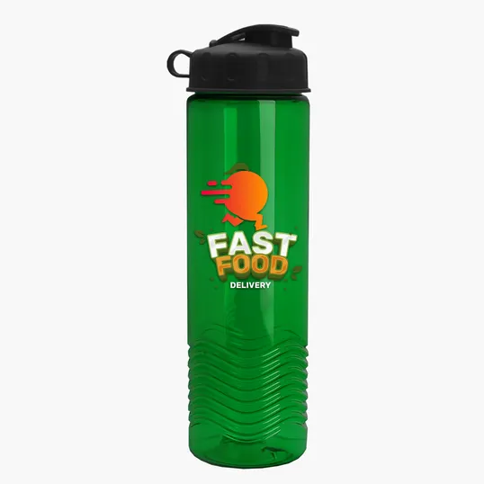 Garyline® Wave Tritan® Bottle with Flip Lid, 24 oz. — view 112