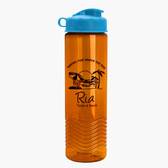 Garyline® Wave Tritan® Bottle with Flip Lid, 24 oz. — view 119