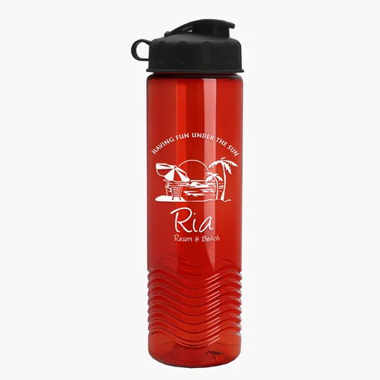 Garyline® Wave Tritan® Bottle with Flip Lid, 24 oz. — view 123