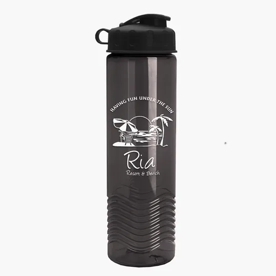 Garyline® Wave Tritan® Bottle with Flip Lid, 24 oz. — view 100