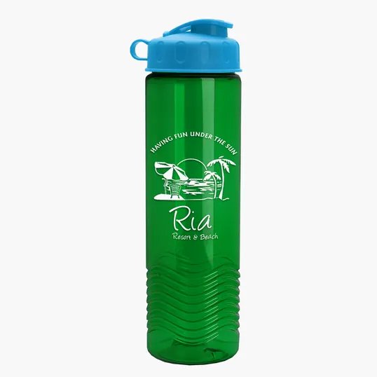 Garyline® Wave Tritan® Bottle with Flip Lid, 24 oz. — view 113