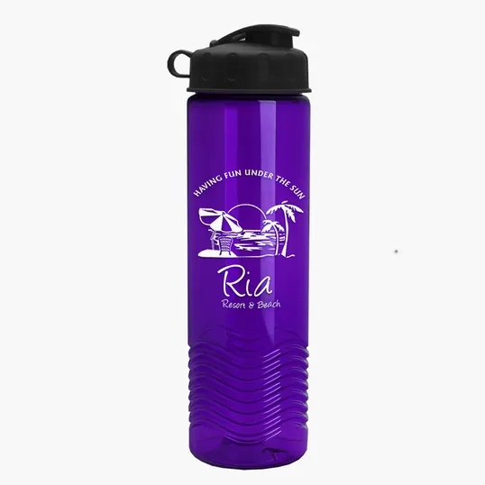 Garyline® Wave Tritan® Bottle with Flip Lid, 24 oz. — view 129