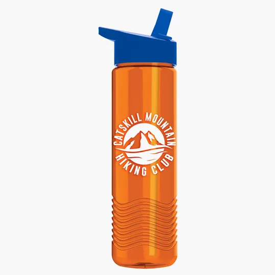 Garyline® Wave Tritan® Bottle with Flip-Straw Lid, 24 oz. — view 98