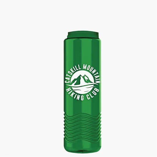 Garyline® Wave Tritan® Bottle with Flip-Straw Lid, 24 oz. — view 144