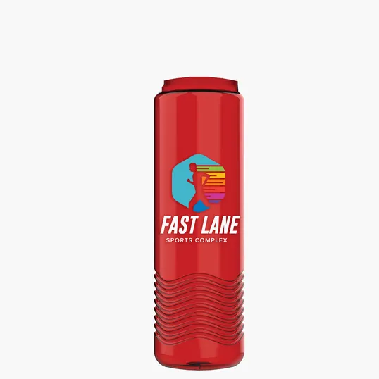 Garyline® Wave Tritan® Bottle with Flip-Straw Lid, 24 oz. — view 157