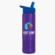 Garyline® Wave Tritan® Bottle with Flip-Straw Lid, 24 oz. — view 103