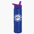 Garyline® Wave Tritan® Bottle with Flip-Straw Lid, 24 oz. — view 106