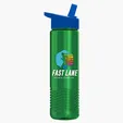 Garyline® Wave Tritan® Bottle with Flip-Straw Lid, 24 oz. — view 97