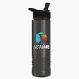 Garyline® Wave Tritan® Bottle with Flip-Straw Lid, 24 oz. — view 130