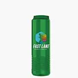 Garyline® Wave Tritan® Bottle with Flip-Straw Lid, 24 oz. — view 145