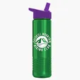 Garyline® Wave Tritan® Bottle with Flip-Straw Lid, 24 oz. — view 108
