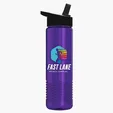 Garyline® Wave Tritan® Bottle with Flip-Straw Lid, 24 oz. — view 159