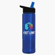Garyline® Wave Tritan® Bottle with Flip-Straw Lid, 24 oz. — view 137