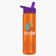 Garyline® Wave Tritan® Bottle with Flip-Straw Lid, 24 oz. — view 111