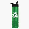 Garyline® Wave Tritan® Bottle with Flip-Straw Lid, 24 oz. — view 140