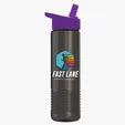 Garyline® Wave Tritan® Bottle with Flip-Straw Lid, 24 oz. — view 105
