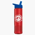 Garyline® Wave Tritan® Bottle with Flip-Straw Lid, 24 oz. — view 100