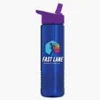 Garyline® Wave Tritan® Bottle with Flip-Straw Lid, 24 oz. — view 107