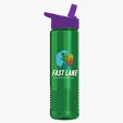Garyline® Wave Tritan® Bottle with Flip-Straw Lid, 24 oz. — view 109