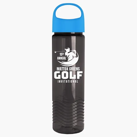 Garyline® Wave Tritan® Bottle with Oval Crest Lid, 24 oz. — view 117