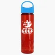 Garyline® Wave Tritan® Bottle with Oval Crest Lid, 24 oz. — view 140