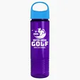 Garyline® Wave Tritan® Bottle with Oval Crest Lid, 24 oz. — view 146