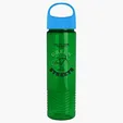 Garyline® Wave Tritan® Bottle with Oval Crest Lid, 24 oz. — view 129