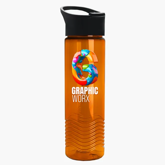 Garyline® Wave Tritan® Bottle with Pop-Up Lid, 24 oz. — view 24