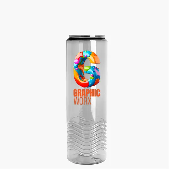Garyline® Wave Tritan® Bottle with Pop-Up Lid, 24 oz. — view 12
