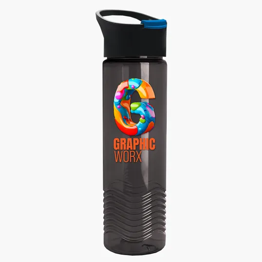 Garyline® Wave Tritan® Bottle with Pop-Up Lid, 24 oz. — view 13