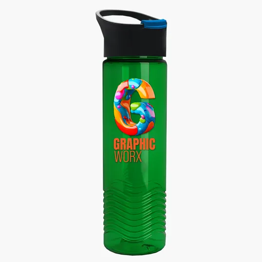Garyline® Wave Tritan® Bottle with Pop-Up Lid, 24 oz. — view 19