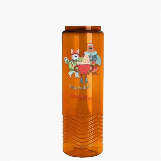 Garyline® Wave Tritan® Bottle with Quick-Snap Lid, 24 oz. — view 37