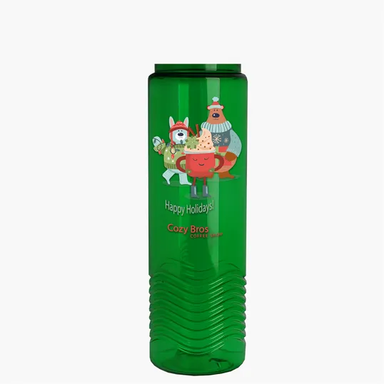 Garyline® Wave Tritan® Bottle with Quick-Snap Lid, 24 oz. — view 31