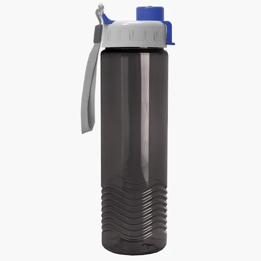 Garyline® Wave Tritan® Bottle with Quick-Snap Lid, 24 oz. — view 2