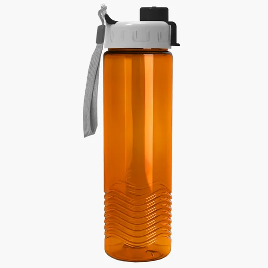 Garyline® Wave Tritan® Bottle with Quick-Snap Lid, 24 oz. — view 5