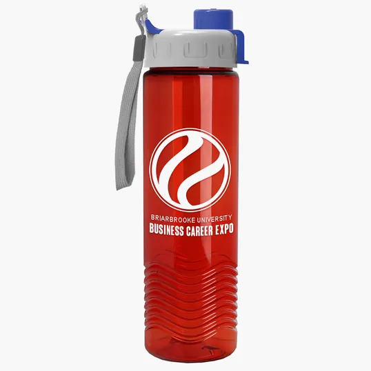 Garyline® Wave Tritan® Bottle with Quick-Snap Lid, 24 oz. — view 41
